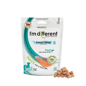 I´M DIFFERENT SNACK pstruh - mrazom sušená maškrta, 40 g